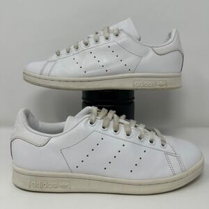 Adidas Stan Smith Men's Size 6.5 White Leather Sneakers Casual Tennis Shoes